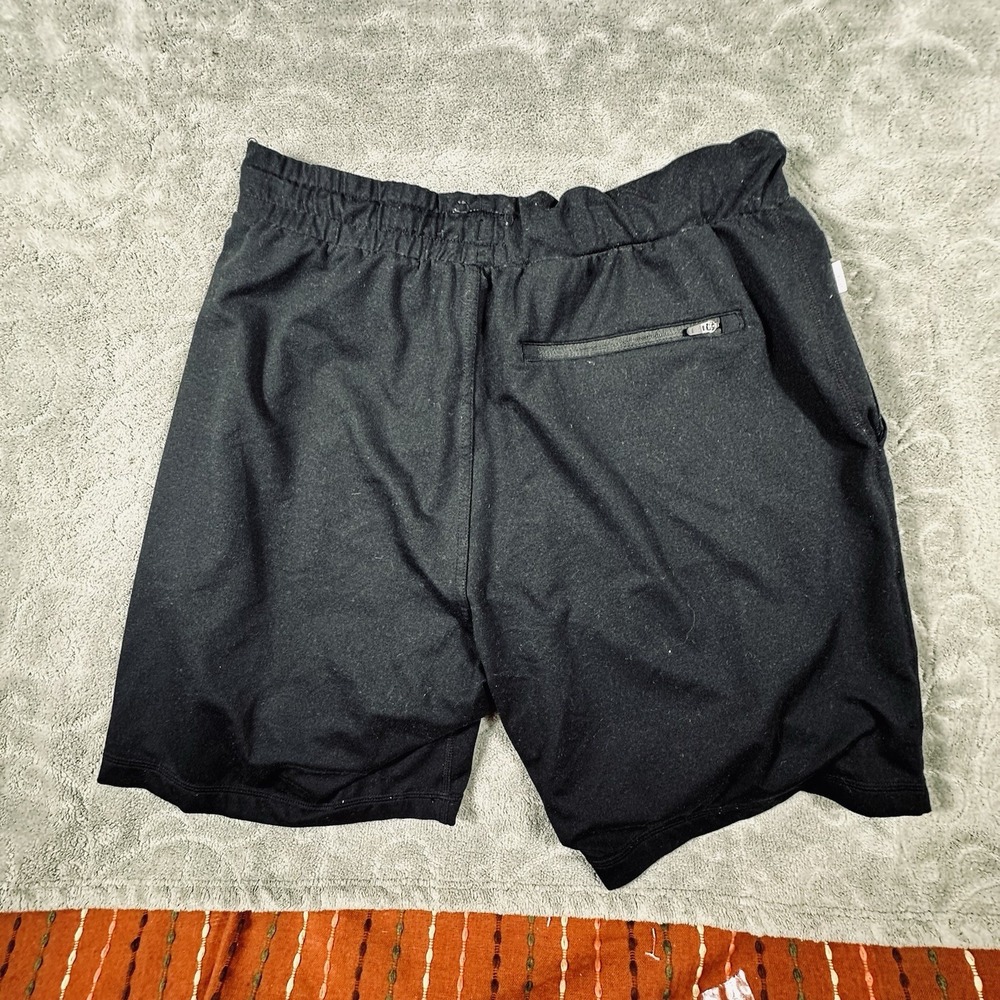 Vuori Men's Black Shorts Size Small Drawstring Sunday Performance Gym Training - Picture 2 of 8